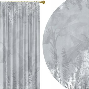 Kész Függöny Béka Szalag 140X250 Függöny Szürke 176 Rövidítés Ajándék