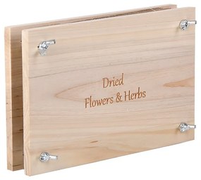 Virág és gyógynövény prés, lecsavarozható