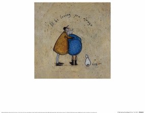 Művészeti nyomat Sam Toft - I'Ll Be Loving You Always