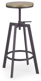 Bárszék 80x30 cm fekete