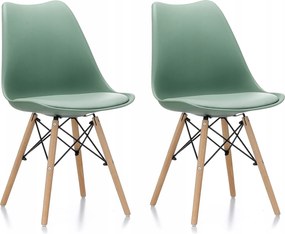 Aga 2x Étkezőszék MR2035 Zöld