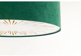 Mennyezeti lámpa RAYS 2xE27/60W/230V átm. 40 cm zöld