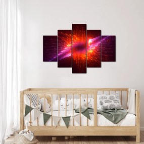 Modern tüskés absztrakció képe (150x105 cm)