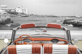 Poszter 60x40cm Antik autó Havannában 2, Assaf Frank