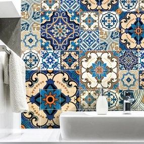 Toundra 60 részes dekorációs falmatrica szett, 15 x 15 cm - Ambiance