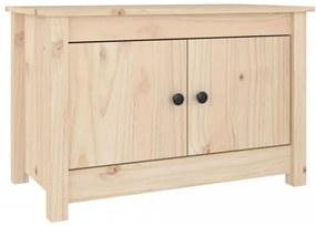 vidaXL tömör fenyőfa cipősszekrény 70 x 38 x 45,5 cm
