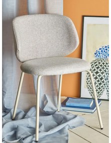 Világosszürke étkezőszék szett 2 db-os Ponte – Bloomingville