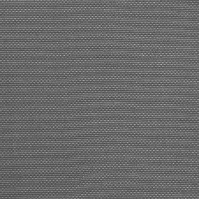 antracit szövet és acél feltekerhető napellenző 150 x 150 cm