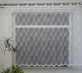 Mg Függöny 2025 Fehér 390x180 got szalaggal lengyel K