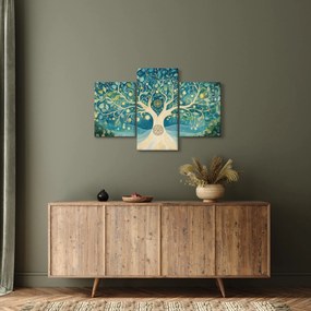 Kép – Mágikus fa spirálokkal (90x60 cm)