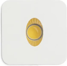 RENDL RIO SQ O süllyesztett lámpa fehér 230V LED 3W 22° 3000K
