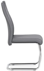 Szürke Ekobőr Étkezőszék. DCL-418 GREY