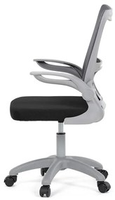 Gyerekszék állítható magassággal, szürke hálós háttámlával. KA-K2008 GREY