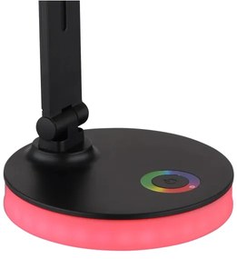 Globo 58445B - GERALDO LED RGBW állítható asztali lámpa LED/5W+2W/230V