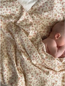 Bézs bio pamut gyerek ágyneműhuzat babaágyhoz 70x100 cm Augusta – Cam Cam Copenhagen