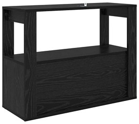 Széf Musta tammi 80 x 30 x 60 cm Faanyag