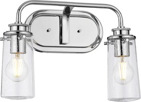 Quintiesse BRAELYN QN-BRAELYN2-PC Fali lámpa 2x40W/E27 IP44