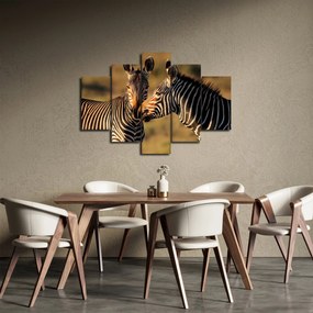 Kép - Két zebra (150x105 cm)
