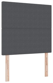 LED Fejtámla Sötétszürke 80 cm Corduroy Ágynemű
