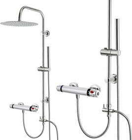 Zuhanyszett Zuhanyoszlop Csapteleppel Zuhanykabinhoz