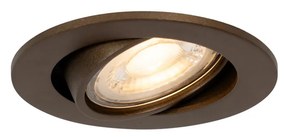 Modern süllyesztett spotlámpa sötét bronz, dönthető - Cisco