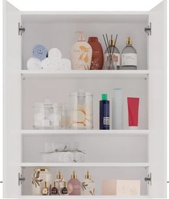 Pola mini DD felső fürdőszoba szekrény, fehér