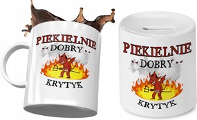 Kritikusoknak Bögre Ajándék persely szett fényképes nyomtatással