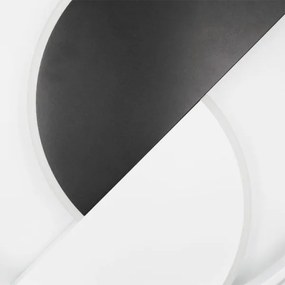 LED Dimmelhető lámpa LED/70W/230V 3000-6500K fehér/fekete + távirányítás