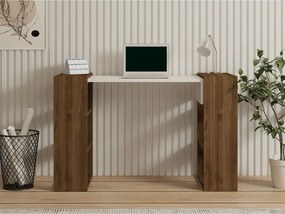 Handy Walnut and White íróasztal