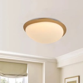 Brilagi - LED mennyezeti lámpa VISBY WOOD LED/18W/230V, Ø 38 cm, barna