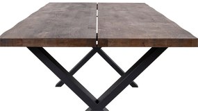 Toulon bővíthető étkezőasztal 200x95 cm füstös tölgy