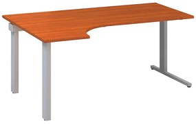 ProOffice C ergonomikus asztal 180 x 120 cm, bal, cseresznye