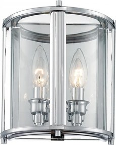 Cosmolight NEW YORK W02899CH Fali lámpa 2x40W/E14 IP20