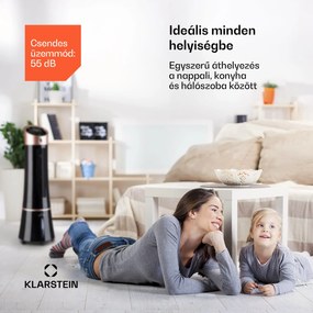 Klarstein Skyscraper Ice Smart, 4 az 1-ben, léghűtő és ventilátor, WiFi, 210m³/ó, távirányítóval
