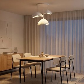 BRILAGI - WABI SABI kábeles függeszték 3xE27/40W/230V, Ø 82 cm, fehér