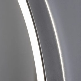 Brilagi-LED dimmelhető, fűthető tükör LED háttérvilágítással ALU PRO LED/18W/230V átmérő 60 cm IP44 fényes króm