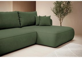 Sarokkanapé Fergie (J) (oliva + fekete). 1099470