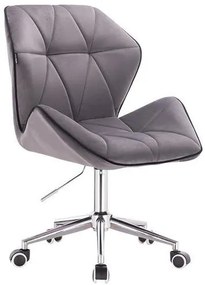 HR212K Grafit modern velúr szék