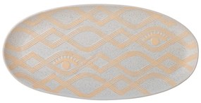 Agyagkerámia dekoratív tál 17.5x35 cm Newa – Bloomingville