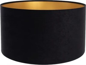 Univerzális STANDART E27 lámpabúra 45 cm fekete/arany