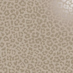 Holden Decor Essence Sunda mogyoróbarna leopárdmintás fémhatású vlies tapéta – 66302