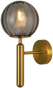 Italux RAVENA WL-2324-1 BRO+SG Fali lámpa 1x5W/LED IP20