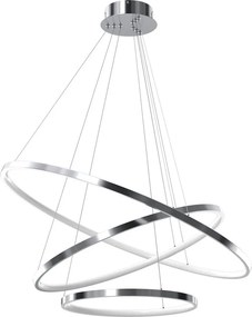 MILAGRO ML1551 HOOP Modern Led Függesztett Lámpa Króm LED IP20