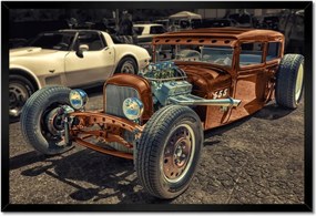 Poszterek keretben 60x40 Amerikai Hot Rod