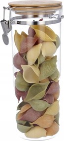 Hermetikus tároló klipsszel tésztához, 1,85 literes