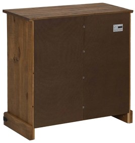 HALDEN tömör fa komód tolóajtós 80x40x80 cm