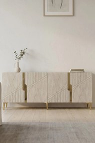Evva 150 - Anthracite, Travertine, Gold