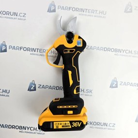 Akkus metszőolló LCD kijelzővel TIGO MD-09 + 2x akku 21 V + praktikus tok