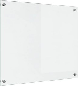 vidaXL Konyhai splashback Átlátszó 70 x 60 cm edzett üveg