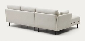 Krémszínű sarokkanapé Gilma – Kave Home